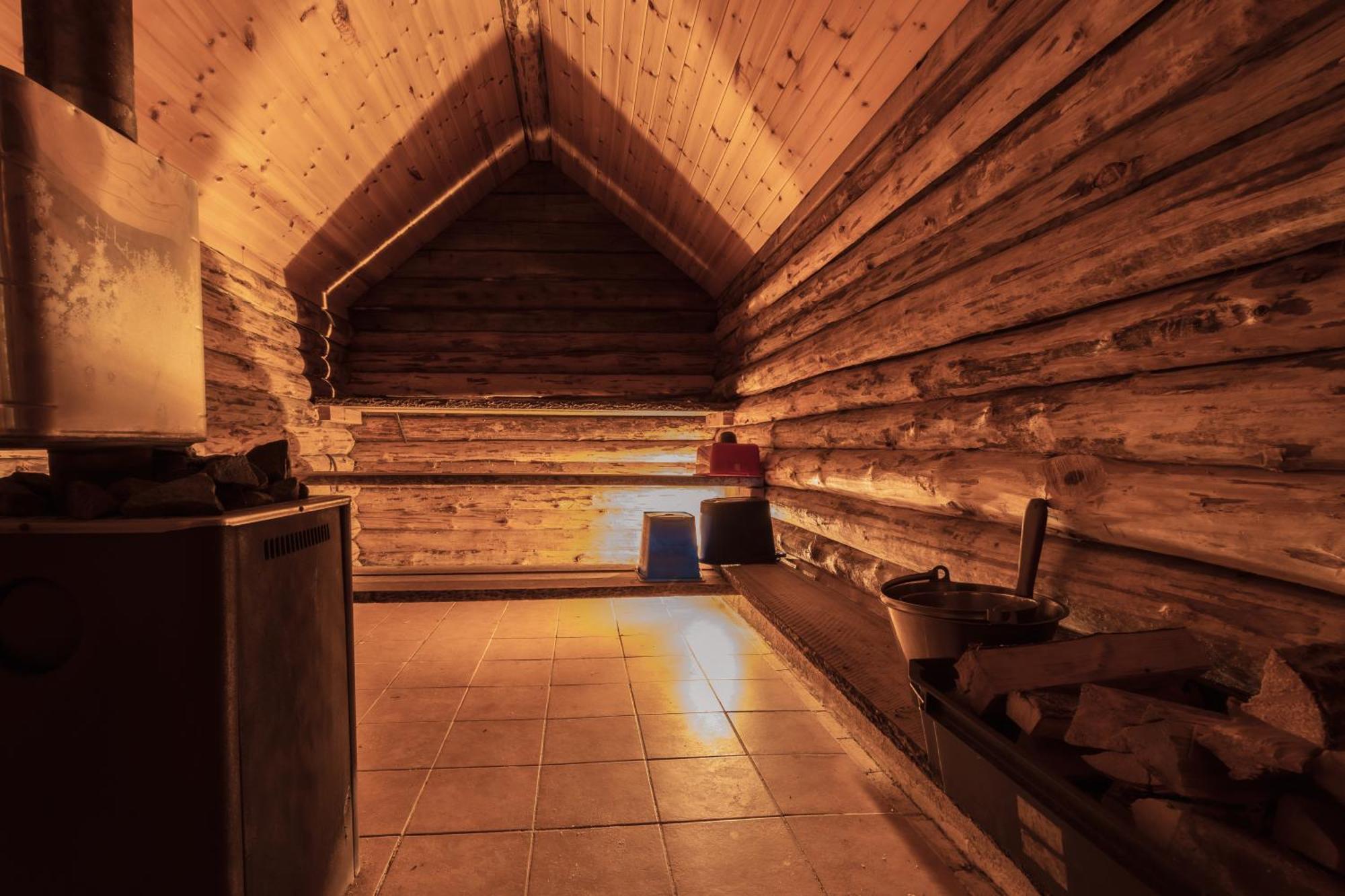 Kalix Riverside Inn, Farm Timbering Bagian luar foto