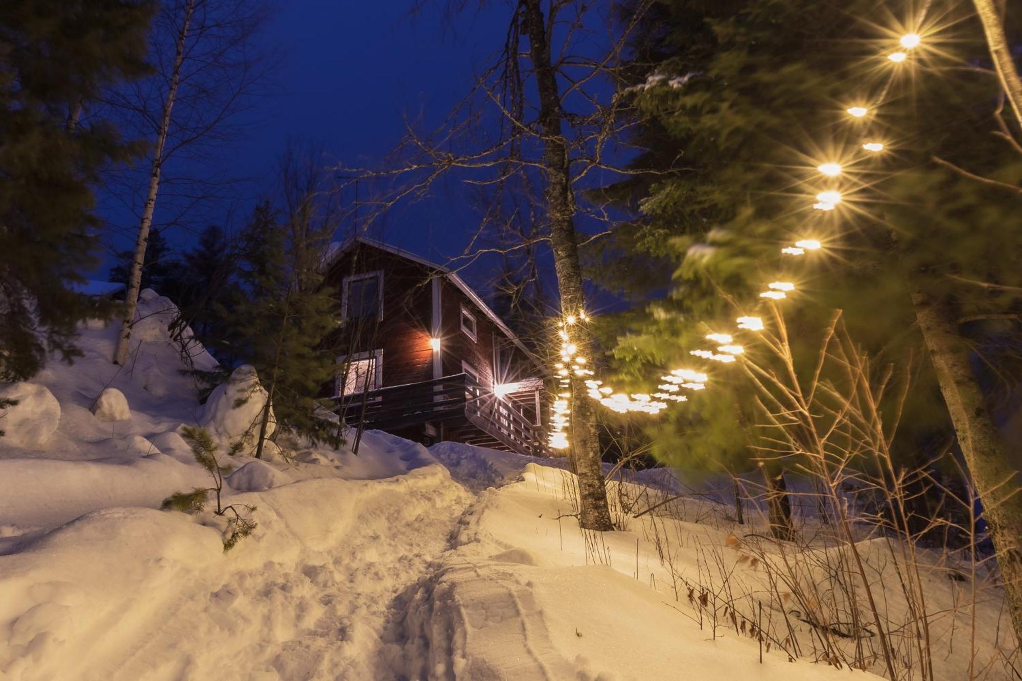 Kalix Riverside Inn, Farm Timbering Bagian luar foto